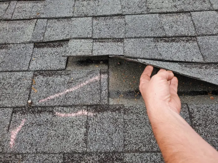 How Hail Damage Affects Asphalt Shingles